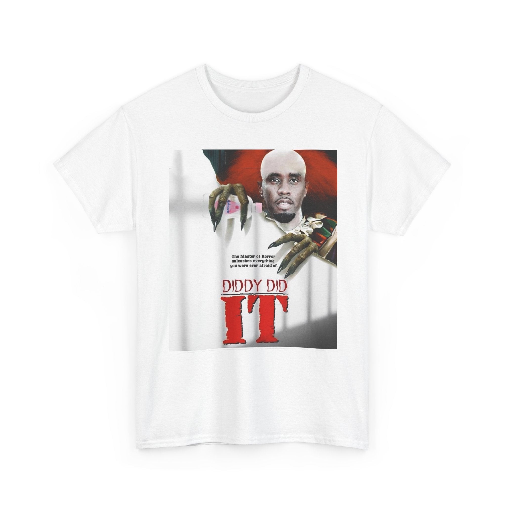 'Diddy Did It' Horror Movie Poster Tee