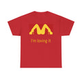 'I'm Loving It' Playful Heels Logo Shirt